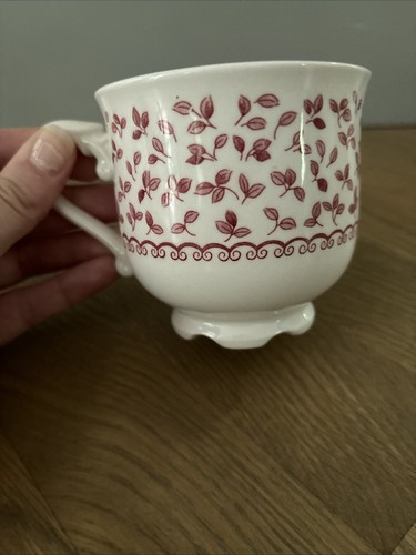 Vintage Nikko Ironstone Cameo Rose Tea Coffee Cup Cottage Core - Picture 7 of 8