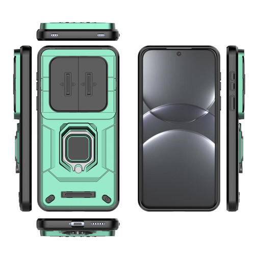 Funda trasera a prueba de golpes de cuero Hybird de lujo para Huawei Mate 70 Pro - Imagen 20 de 21