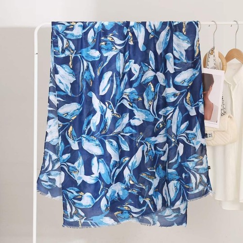New Ladies Floral Print Scarf Classic Gorgeous High Quality Women Shawl Wrap - Picture 6 of 11