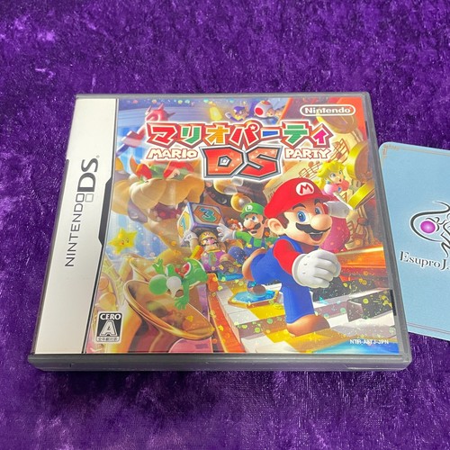 Lot 3 New Super Mario Bros Mariokart MarioParty DS Nintendo Japanese CIB BOX - Picture 2 of 8