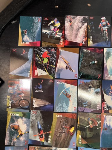 Generation Extreme Sports 1994 Trading Cards NEAR Complete Set Lot Cards #1-150 - Picture 3 of 16
