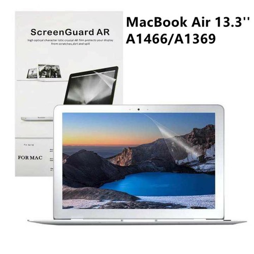 2x Clear Displayschutzfolie Schutz für MacBook Air 13,3" A1466/A1369 - Bild 1 von 3
