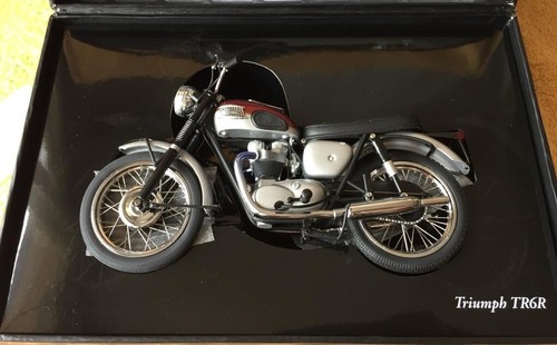 Moto Minichamps Triumph TR6 R (1961) 1:12 Edición limitada - Imagen 2 de 12
