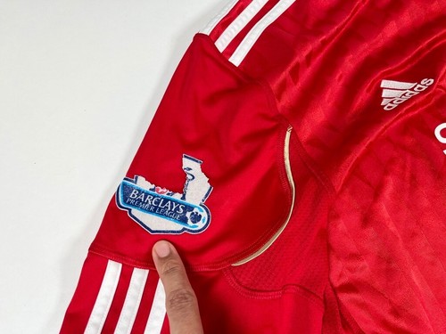 LIVERPOOL FC 2010/12 Adidas Home Football Shirt L Torres Vintage Soccer Jersey - Picture 9 of 12