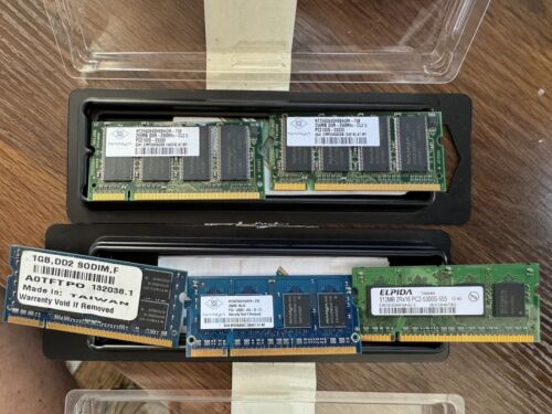 bulk 50 pieces SO-DIMM sodimm DDR SDRAM Memory assorted laptop desktop - Picture 4 of 6
