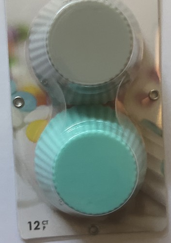Tazze da forno in silicone 12 pezzi taglia intera riutilizzabili grigio rosa blu corallo brama - Foto 15 di 16
