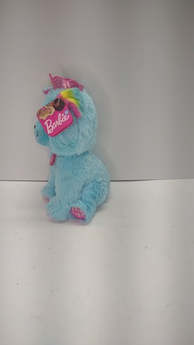Neu mit Etikett Barbie Haustiere Prinzessin Welpe 8 Zoll Plüsch blau Hund flauschig weich - Bild 2 von 4