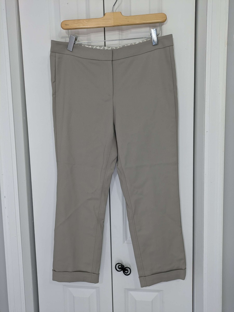 QL2 NWT Women's Size EUR 44 Medium 10-12 Taupe Brown Pants