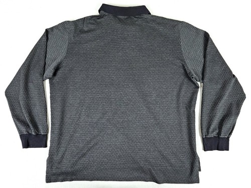 Vtg Polo Ralph Lauren Mesh Shirt Mens XXL Navy Blue Sheer Pima Cotton Breezy - Picture 6 of 6