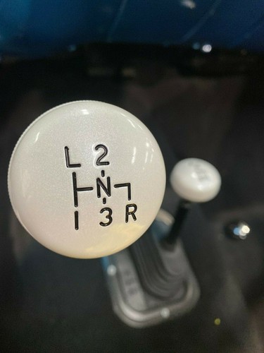 SM465 NP205 Pearl White Billet Aluminum T-Case & Transmission Shift Knob Set - Bild 3 von 5