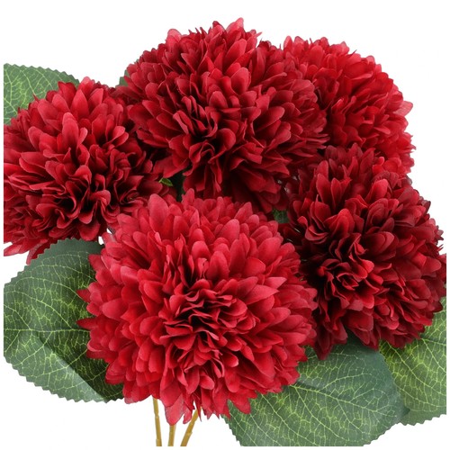 künstlicher Chrysanthemen-Strauß Künstliche Kunstblumen Blumenstrauß Deko - Bild 19 von 19