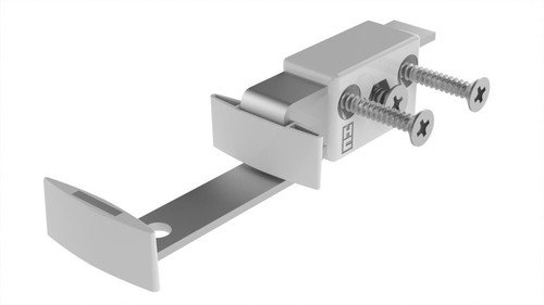 Coburn Sliding Door Gear Track Guide Floor Mounted Channel Adjustable 97 780 5014031977809 Coburn Sliding Door Gear Track Guide, Sliding Door Floor Track Guide