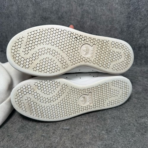 Adidas Entrenadores Mujer Talla UK 5 Stan Smith Blanco Negro Dorado Originales 2022 Bajo - Imagen 10 de 12