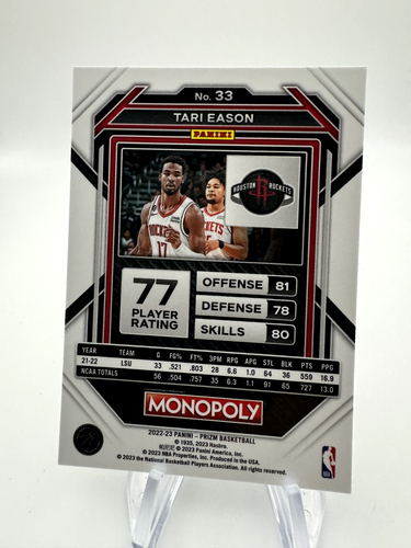 2022-23 Prizm NBA MONOPOLY Edition - CHOOSE A CARD - PICK SINGLES - COMPLETE SET - Picture 60 of 120
