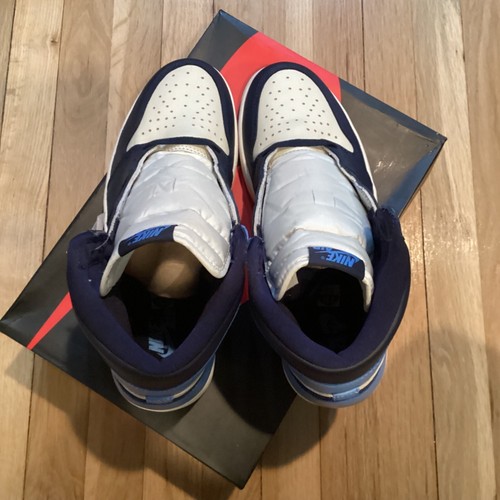 Jordan 1 Retro OG High Obsidian Sz 10.5 UNC 2019 W/Receipt - Picture 5 of 7