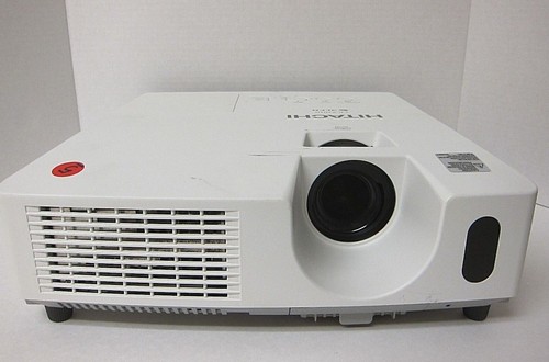 HITACHI 2200 Lumens CP-X2010 3LCD Projector 720p 3.7A/1.8A w/ Remote Used SKU A - Picture 2 of 12