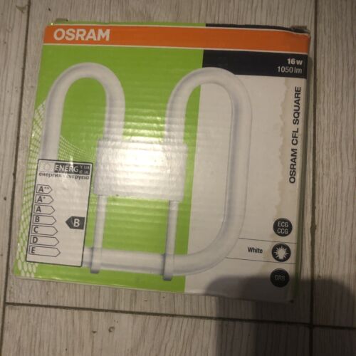 Osram 2D 2pin 16w CFL square light fitting, energy tube.