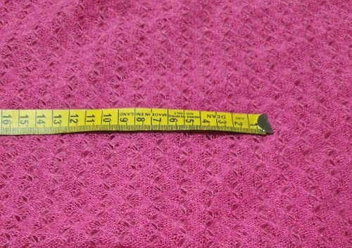 SWEATER KNIT FABRIC THIN FIGURED LACE-SOLD BY THE METRE - Picture 26 of 29