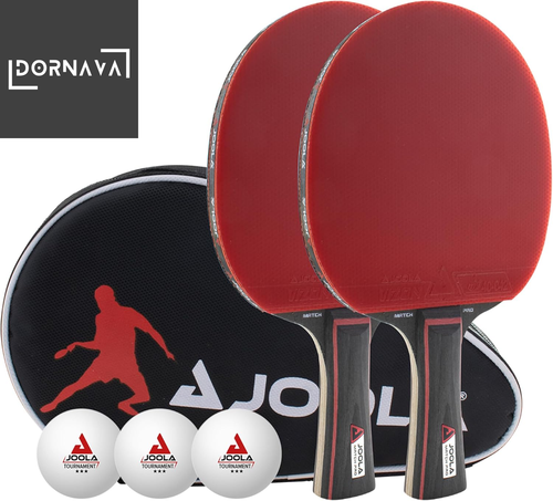 JOOLA Tischtennis Set Duo PRO 2 Tischtennisschläger + 3 Tischtennisbälle + Tisch - Bild 10 von 12