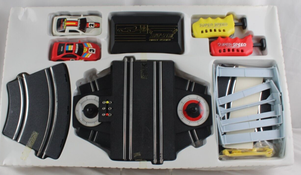 Turbo Challenge Road Race Set battery Operated Nissan 300ZX