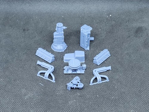 SBC 350ci Gen II model engine resin 3D printed 1:24-1:8 scale - Picture 5 of 12