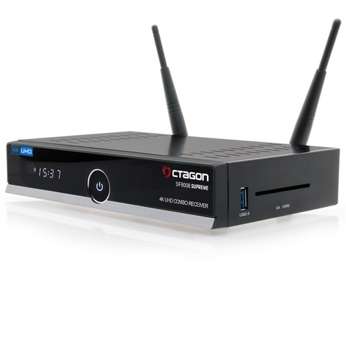 ✅ COMBO OCTAGON SF8008 V3 SUPREME 4K UHD E2 DVB-S2X y DVB-C/T2 (DUAL OS, M2 SSD) - Imagen 4 de 21