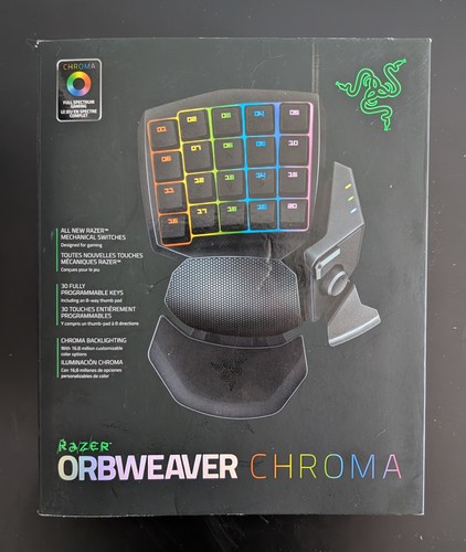 Clavier de jeu Razer Orbweaver Chroma boîte ouverte (RZ07-01440100-R3U1) - Photo 1 sur 12