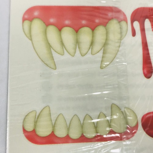 Pegatinas de sello distintivo para decoraciones móviles de Halloween teléfono inteligente limo vampiro - Imagen 4 de 7