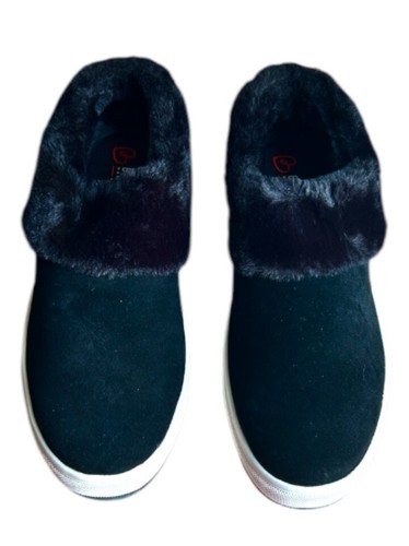 Scarpe impermeabili Blondo nere tomaia in pelle scamosciata con pelliccia sintetica taglia 9 - Foto 1 di 5