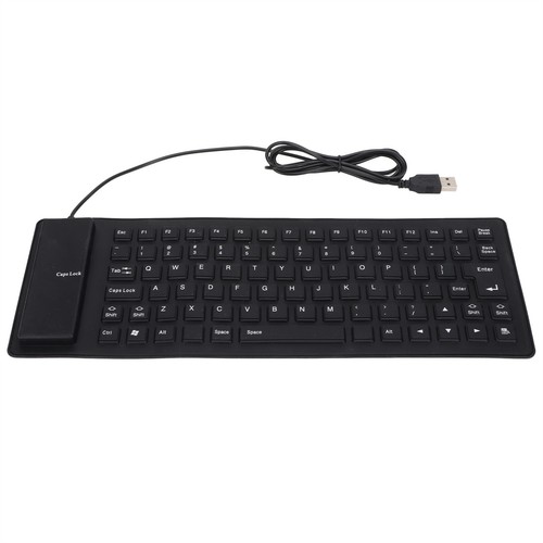 Lightweight Portable Silent Soft Comfortable USB Wired Silicone Keyboard for PC - Picture 2 of 8