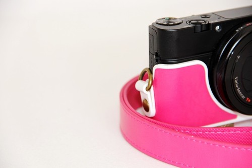 New Leather Camera Case Bag Cover For Sony DSC-RX100III M3 DSC-RX100 IV RX100M4 - Picture 10 of 12