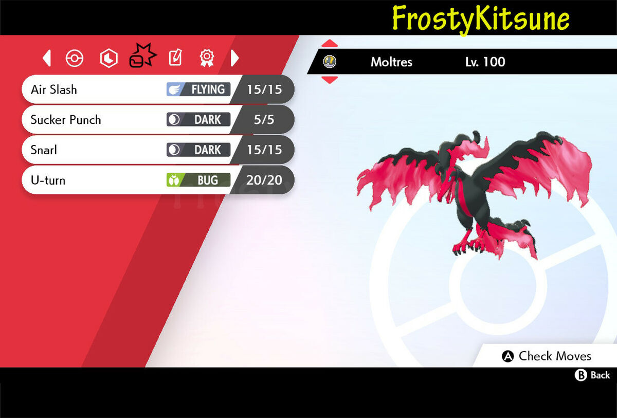 Ultra Shiny Moltres ✨ Galar Event 6IV ✨Pokemon Sword & Shield🚀Fast Trade🚀