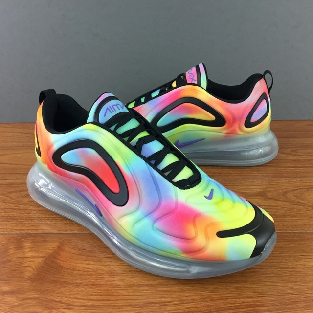 Nike Air Max 720 Tie Dye Pride Multi Color Running Shoes Nike Air Max 720 Tie Dye Pride Multi Color Running Shoes