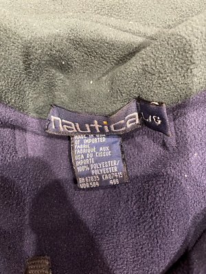 Nautica Veste de Sport Homme, Bleu marine véritable, XXL
