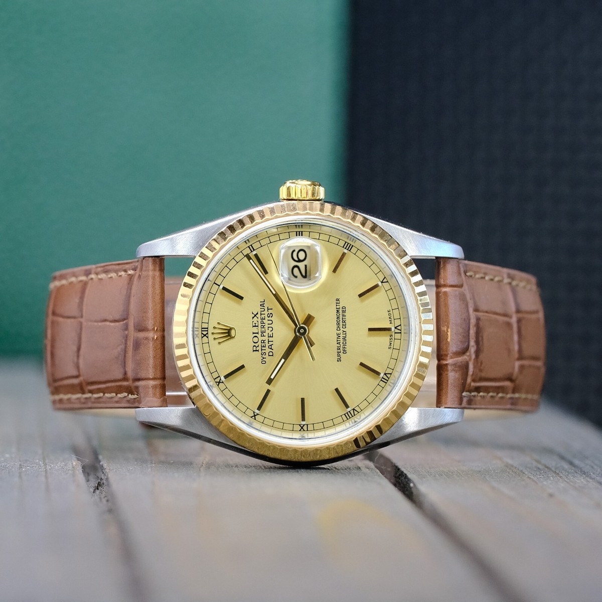 ROLEX 16233 腕時計用 オリジナル ボックス Rolex Datejust 16233 1989 with original box and papers