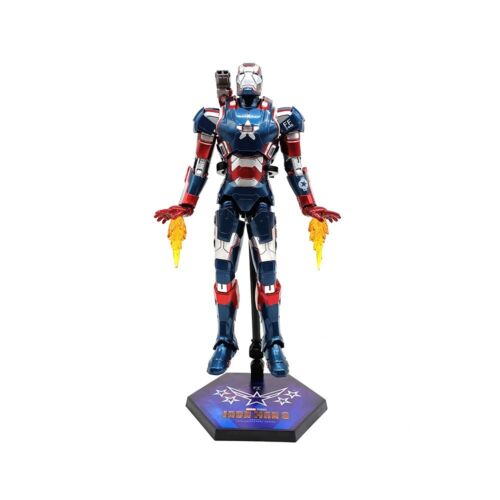 ZD Toys War Machine Iron Patriot Iron Man 3 Actionfigur Modell 7 Zoll Spielzeug in Schachtel - Bild 2 von 13