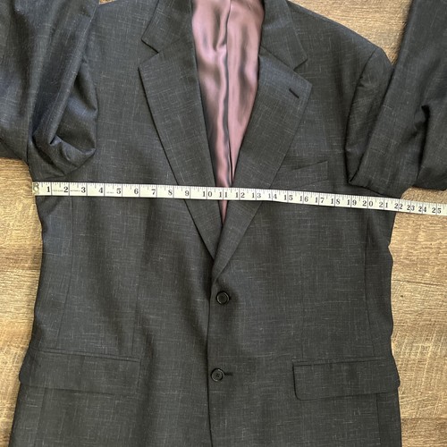 Giacca blazer uomo Alan Fluster BAHAMA BREEZE misto lana lino seta 42R - Foto 10 di 13