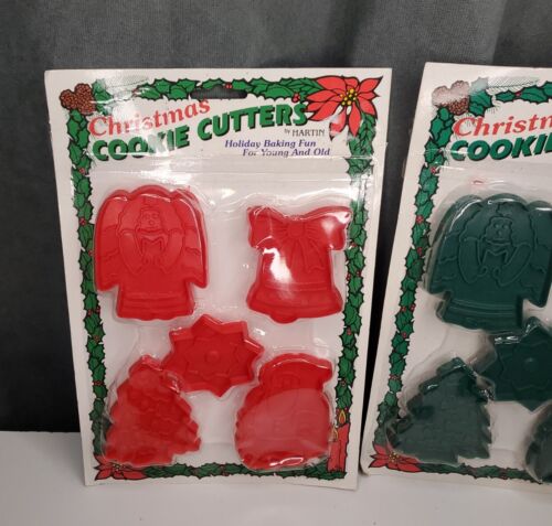 Vintage Christmas Cookie Cutters By Hartin NEW And Good Cook Cutters NEW 2 Items - Picture 2 of 5