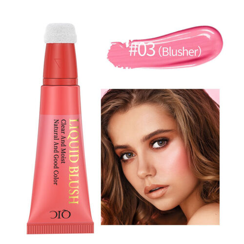 Blush Face Liquid Brush Éponge Highlight Waterproof Peach Contour Rouge ~ - Picture 15 of 24