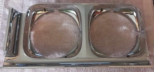 1971 BUICK SKYLARK GS 350 455 SPORT WAGON Headlight Bezels RH and LH RECHROMED - Picture 2 of 16