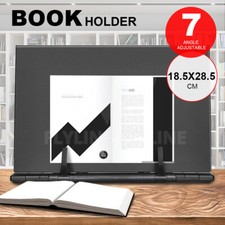 Adjustable Book Document Steel Stand Reading Desk Holder Bookstand Portable Desk