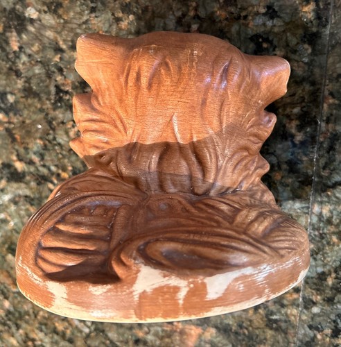 Vintage Twin Winton California Pottery Brown Cat Kitten In Basket Cookie Jar - Picture 10 of 19