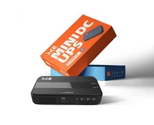 Mini UPS Battery Backup 10400mAh 38.48Wh,Output USB 5V/2A and DC 12V/2A,Home ...