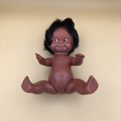 Vintage 10" Tall Regal Canada Inuit Eskimo Boy Vinyl Doll - Picture 7 of 8