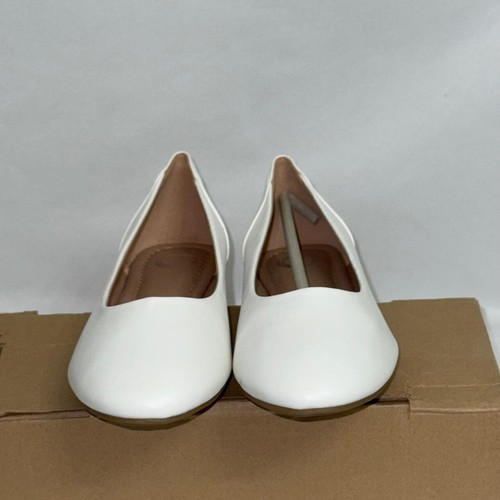 Journee Collection Kavn Ballerinas Damengröße 10 weiß - Bild 10 von 17