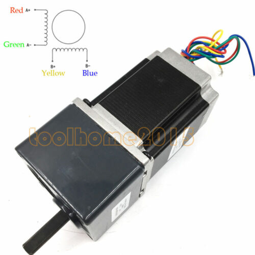 10:1 Gearmotor Nema23 Stepper Motor L56mm 1.2Nm 3A 4Wire Gear Head Gearbox cnc - Picture 4 of 11