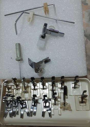 Original Vintage SUPER HIGH SHANK presser foot Kenmore sewing machine