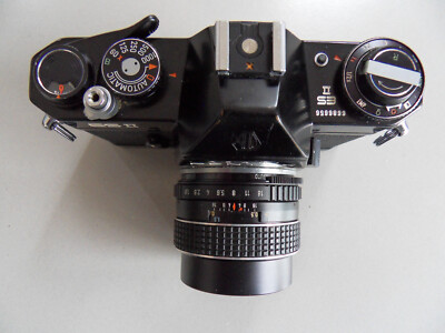 Pentax ES II with SMC Takumar 55mm 1.8 in good condition