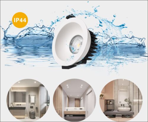 COB Led Downlights 13W Tri color Dimmable Deep Recessed Day Light CCT 90mm IC-4 - Picture 11 of 14