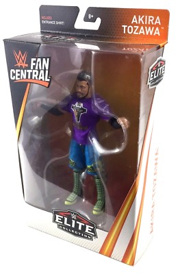 WWE Mattel Fan Central Elite Collection Akira Tozawa Wrestling Action Figure New
